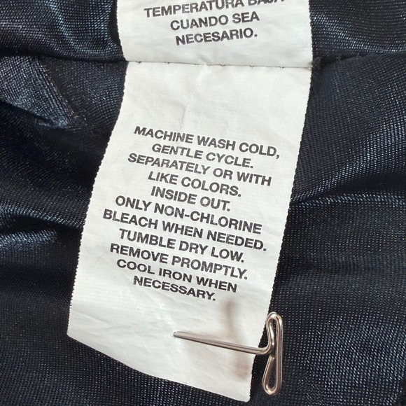 Girls‎ Black Gold Polka Dot Sleeveless Dress with Belt Size S - Picture 7 of 7